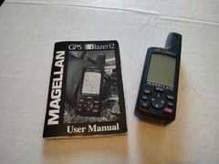 Magellan GPS Blazer 12 Satellite Navigator Pocket SizeGPS Hiking Parts Or Repair