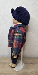 Artist doll porcelain doll doll 40 cm collector Vintage