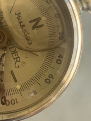 Vintage West German Liquid Filled Magnetic Compass Pathfinder