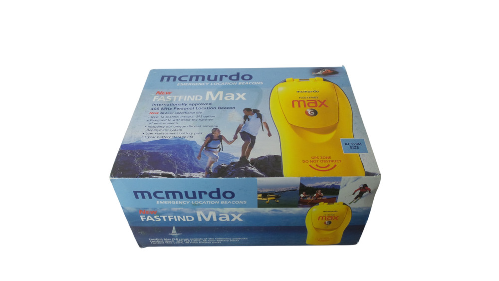Mcmurdo Fastfind Max G GPS Personal Location Beacon (expired battery).