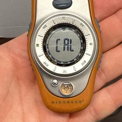 Highgear Terra Tech Digital Handheld Compass New Battery READ