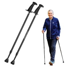 ACTIVATOR Adjustable Walking Poles – Ergonomic CoreGrip for Balance & Stability