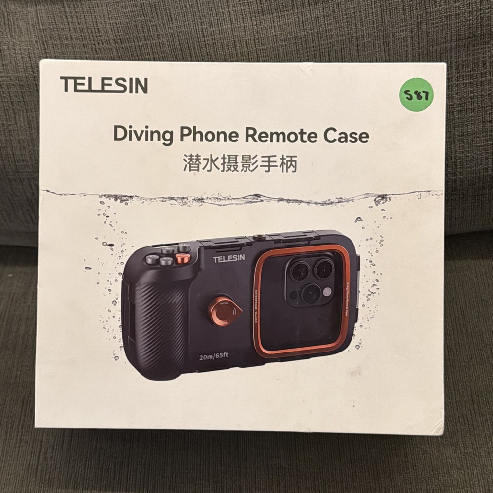 TELESIN Underwater Snorkeling Diving Phone Waterproof Case Universal Underwater