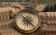 For I Know The Plans I Have For You Brass Magnetic Compass Engraved with Scri…