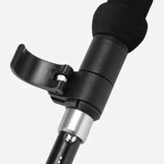 260G Folding Trekking Pole Aluminum Alloy Alpenstock Collapsible Walking Stick.