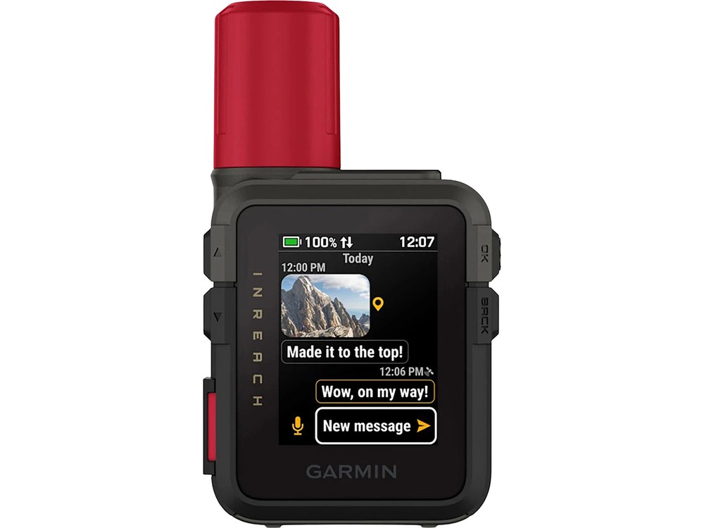 Garmin InReach Mini 3 Plus Handheld GPS Unit Black/Red