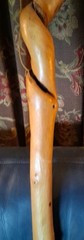 NATURAL TWISTED HIKING STICK BEAUTIFUL TWISTS & COLOR 56″