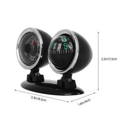 Luxshiny Two-in-One Vehicle Boat Compass Accurate Navigation