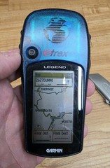 Garmin eTrex Legend Handheld GPS With Cover