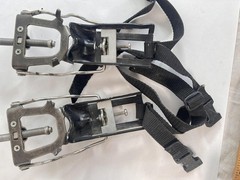Vintage GAB Crampons Ice Climbing Mountaineering Adjustable Made West Germany