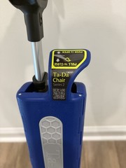 STEP2GOLD Ta-Da Chair Series 1 Portable Trekking Hiking Pole 32.2″ Blue