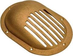 GROCO Bronze Clam Shell Style Hull Strainer f/Up to 1-1/2 Thru Hull