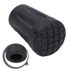 Safety Extend Lifespan Rubber Ferrules for Cane Crutch Tip Ends (4Pcs)