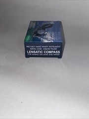 liquid-filled, metal-case lensatic compass
