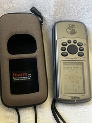 Garmin GPS Map 76CS X W Carry Case -works Euc