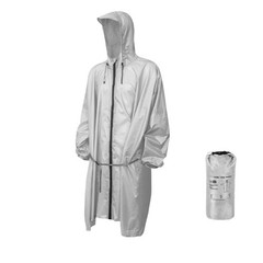 Lightweight Outdoor Raincoat for Hiking Camping Cycling Fishing Cream Yellow