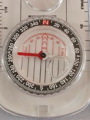 SILVA Explorer Waterproof 360 Degree Camping Compass Made in Indonesia.