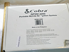 Cobra GPSM 2200 Portable Mobile Navigation System Touch Screen GPS Bundle NIB