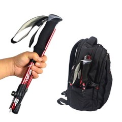 Fold Trekking Pole Camping Portable Walking Hiking Stick