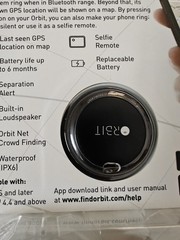 Orbit – Find Your Keys, Find Your Phone And Take A Selfie – Black