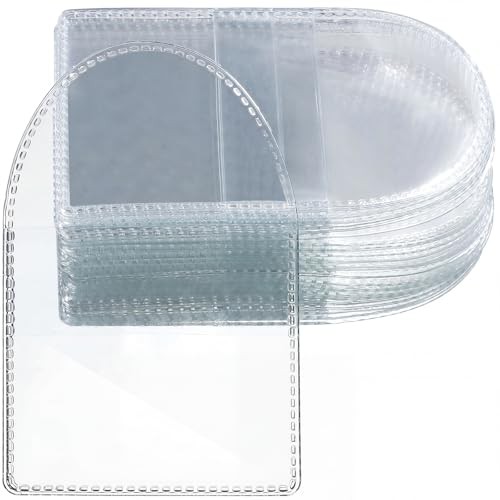 50 Pcs 2.4 x 2.4 inches Single Pocket Coin Sleeves Collector 2.4 Inches Round