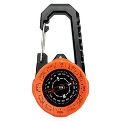 Outdoor Buckle Type Compasses Portable Carabiner Compasses for Hiking and