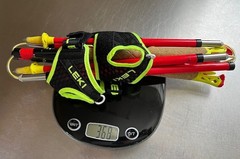 LEKI Ultratrail FX ONE trail running carbon poles shark frame hand strap 110 cm