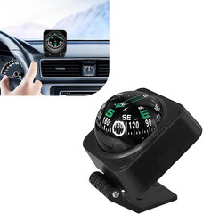 Upgraded Car Compass,2.6X2.2X2.1 Car Compass Dashboard with Adjustable Angle, Po