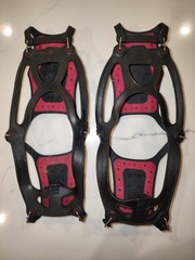 KAHTOOLA NANOspikes Size MEDIUM Ice Traction Hiking/Climbing Snow Cleats
