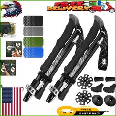 Lightweight Foldable Trekking Poles – Designed for Comfort with Cork & EVA Grips