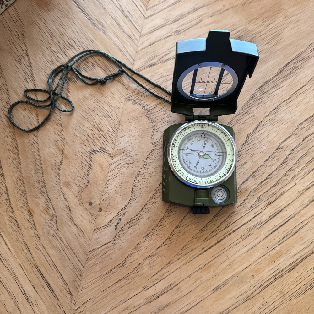 Lensatic Compass Prismatic Compass