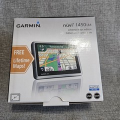 Garmin Nuvi 1450 LMT Touch Screen GPS Lifetime Maps Car Charger Tested READ