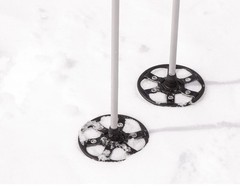 S Trekking Pole Accessory Large Snow Baskets Includes 2 Baskets