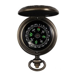 Compass Pocket Brass Watch Style Military Army Outdoor Camping Hiking Tool US