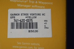 GARMIN eTrex Venture HC Handheld Satellite GPS Navigation – Excellent
