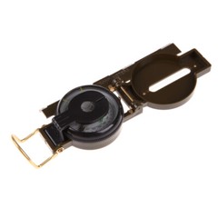 Brujula de Bolsillo Estilo Militar para Camping Equipo de Supervivencia Compass