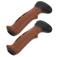 2Pcs Cork Handle Replacement for Nordic Walking Poles Lightweight Durable Grip