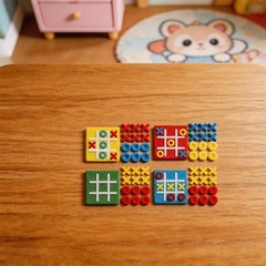 10pcs Felt For Tic For Tac Toe Game Set for Parent Child Interactive Play