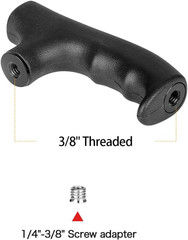 Monopod Handle Adapter Walking Stick Cane Unipod Handle Trekking Pole Handle Gri