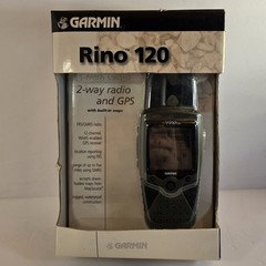 Garmin Rino 120 Handheld GPS w/ 2-Way Radio, Waterproof, Olive NOB