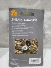 UST Lensactic Compass And Coghlan’s Four Function Whistle – NEW