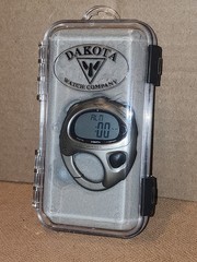 Dakota Digital Compass Alarm Clock Clip-on Luminous Dial Time, Date, Chronograph
