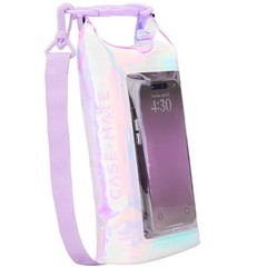 Soap Bubble Mini IP68 Waterproof Bucket Bag – Roll Top Dry Bag 2L Iridescent