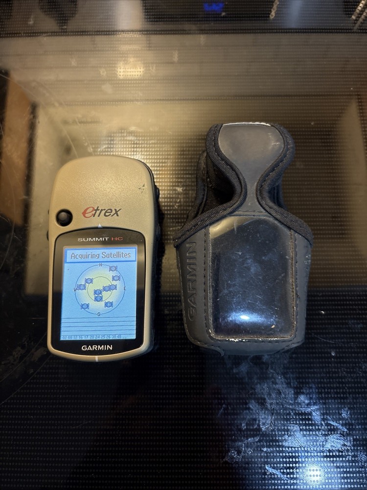 GARMIN eTrex Summit HC Handheld GPS Receiver Unit Tested Working