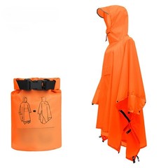 Adult Raincoat For Camping Activities Ground Cloth Lightweight Travel Raincoat