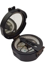 100% Working Brass Brunton Pocket Vintage Compass With Leather Case.