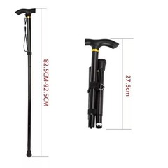 Lightweight Foldable Hiking Poles | Anti-Slip for / Skiing | Multi-Functional Wa