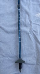 Kelty Adjustable Trekking Pole Twist Lock w/ Wrist Strap Basket Tip Blue/Black