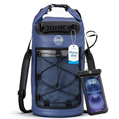 5/10/25/30/40/55L Waterproof Dry Bag- Roll 30L 30l Navy Blue (With Phone Case)