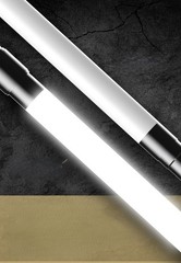 121CM Hiking Pole with Strong Flashlight, Foldable with Tactical Knife